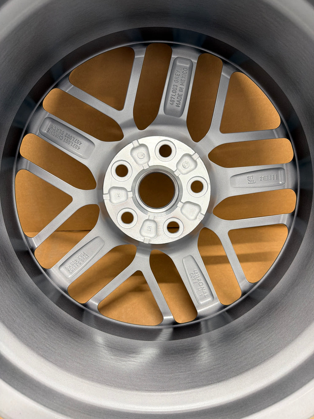 C8 Competition GrayFlow Formed Speedline GT Front Wheel