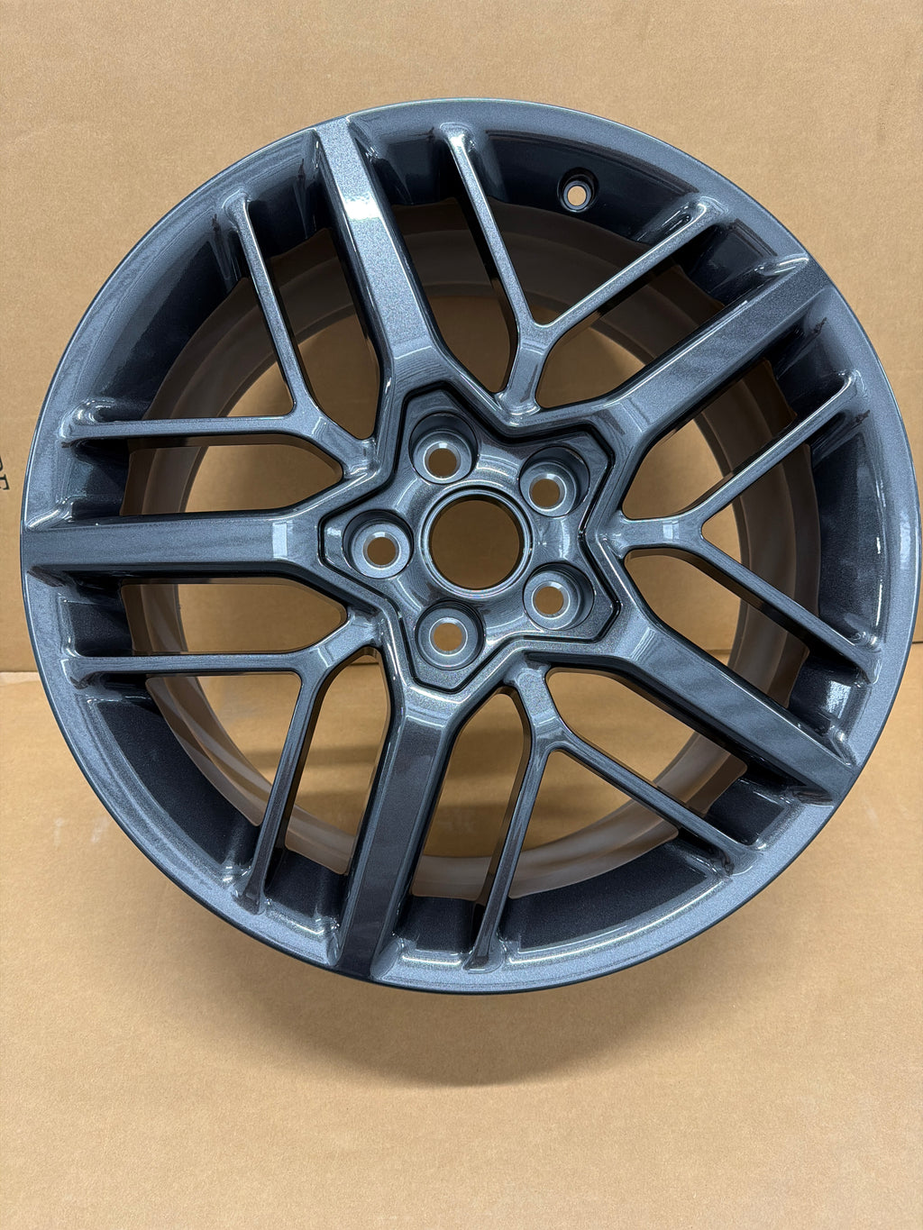 C8 Competition GrayFlow Formed Speedline GT Front Wheel