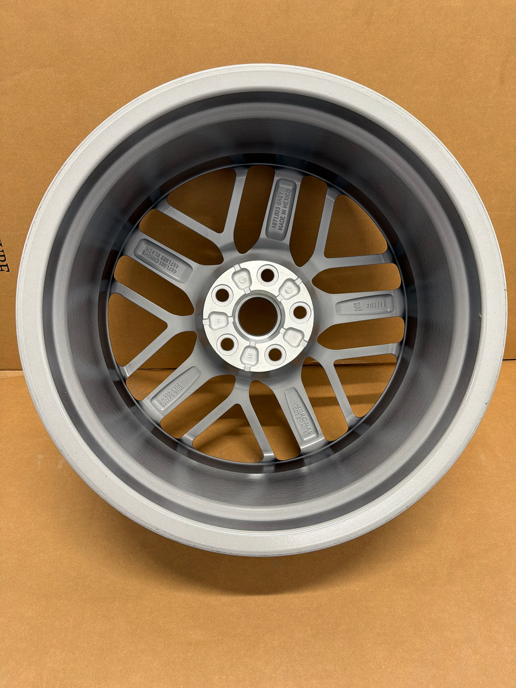 C8 Competition GrayFlow Formed Speedline GT Front Wheel