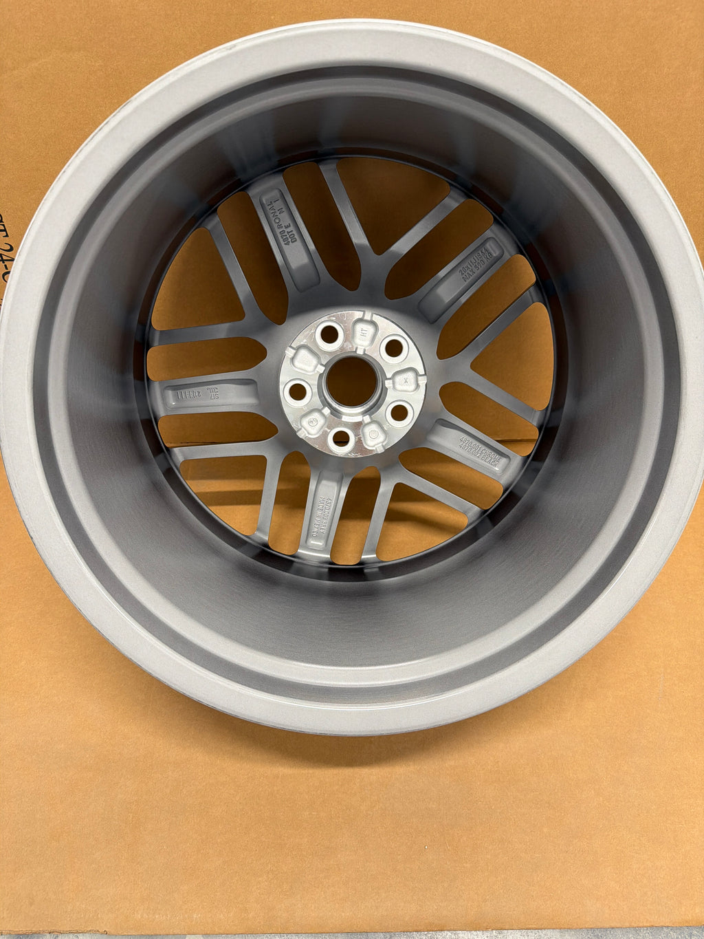 C8 Competition GrayFlow Formed Speedline Wheels Rear