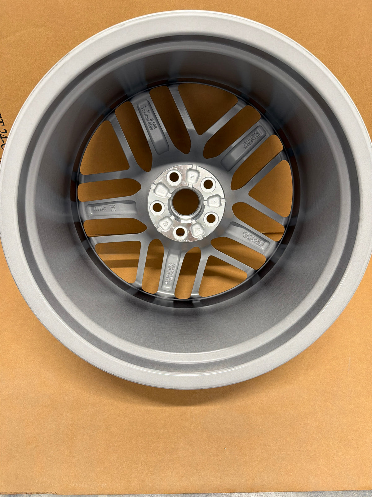 C8 Competition GrayFlow Formed Speedline Wheels Rear