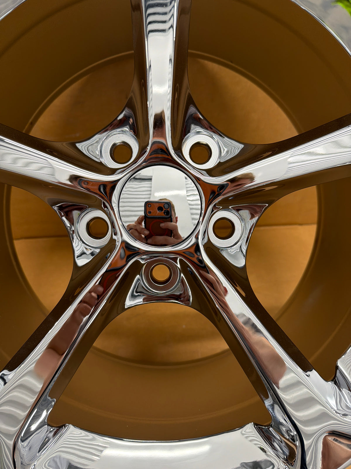 OE Performance 130C Grand Sport Reproduction Wheel -Chrome