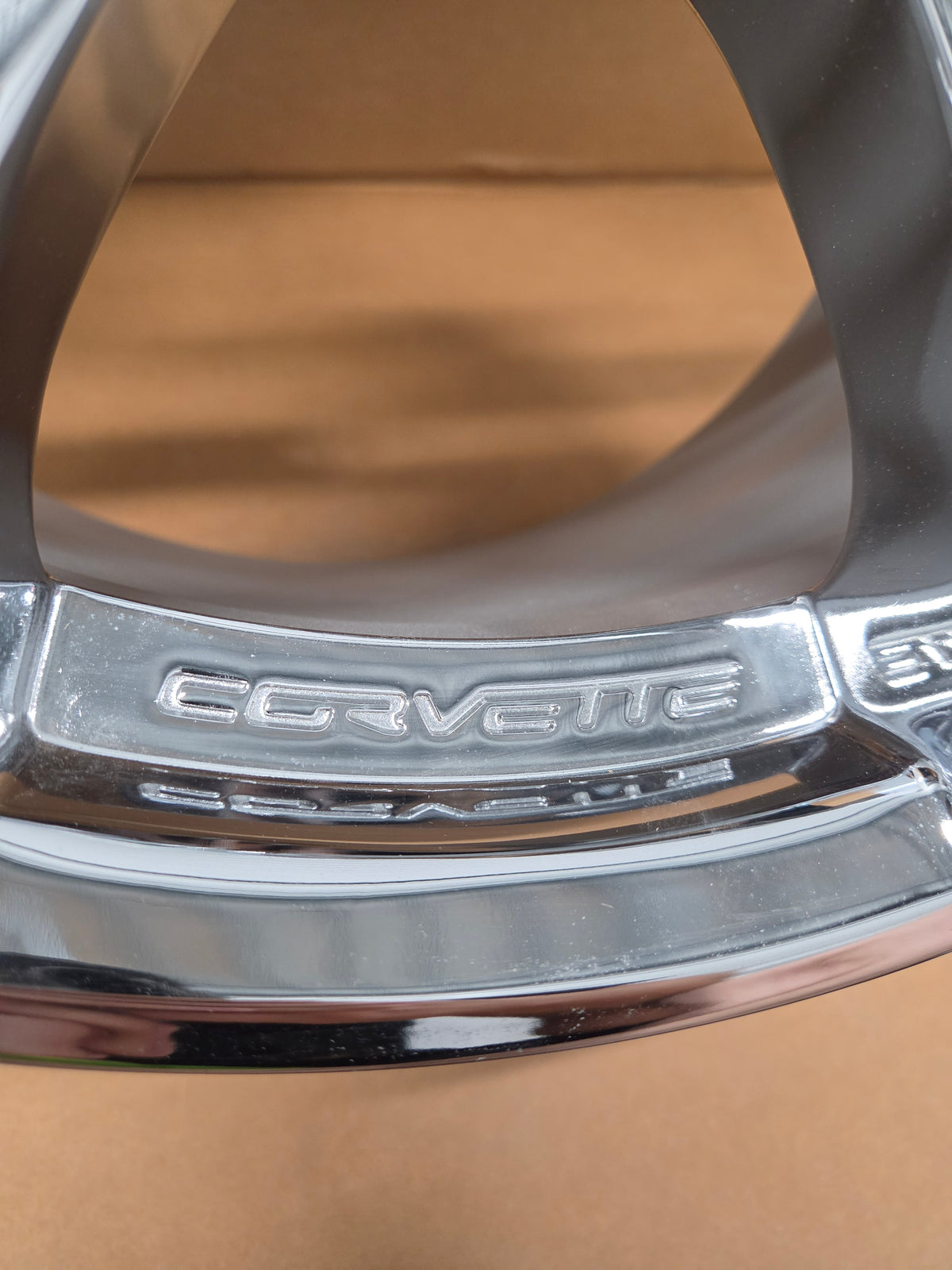 C6/C7 Corvette Cup Style Front Wheel Chrome Brand New