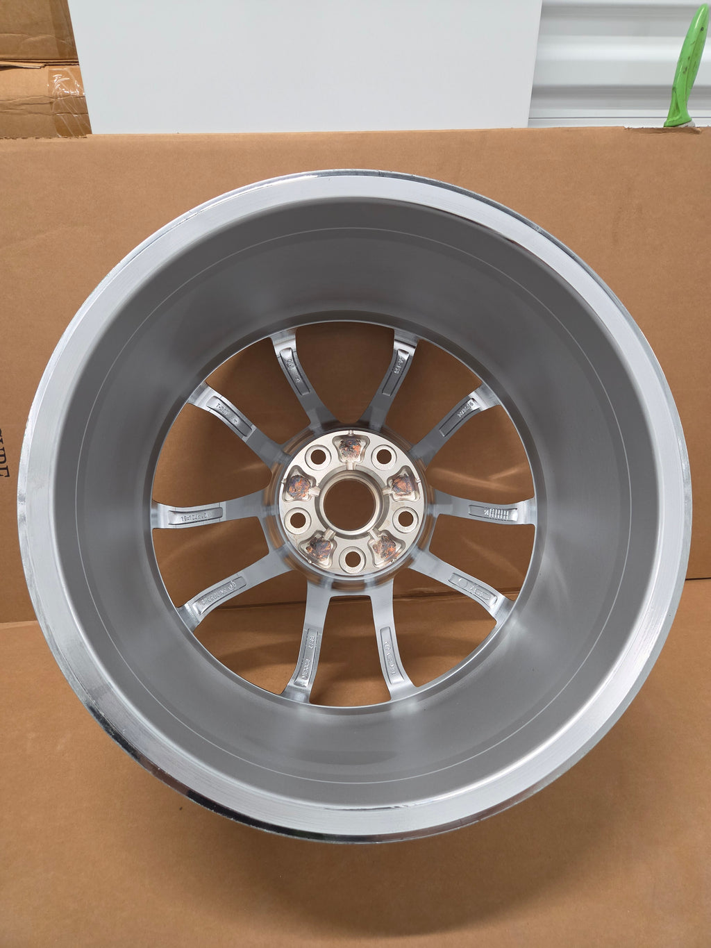 C6/C7 Corvette Cup Style Front Wheel Chrome Brand New