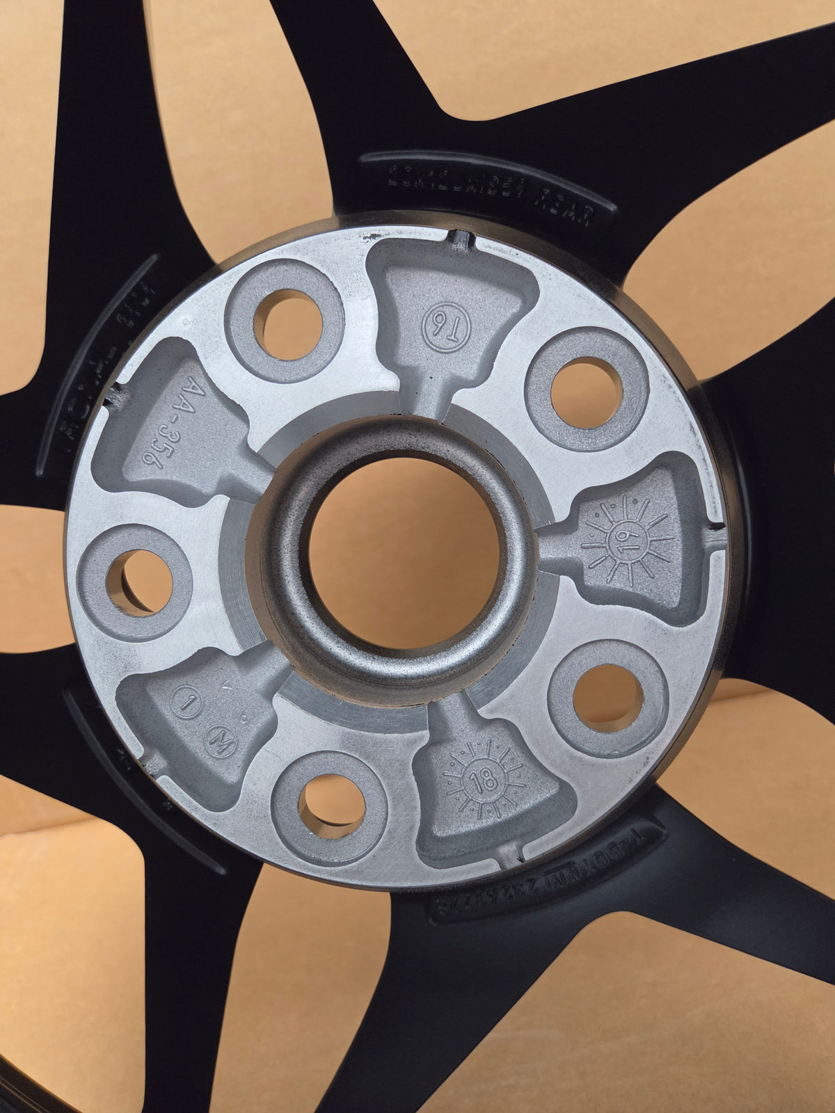 C7 Corvette ZR1 Satin Graphite Rear Wheel *BRAND NEW GM*