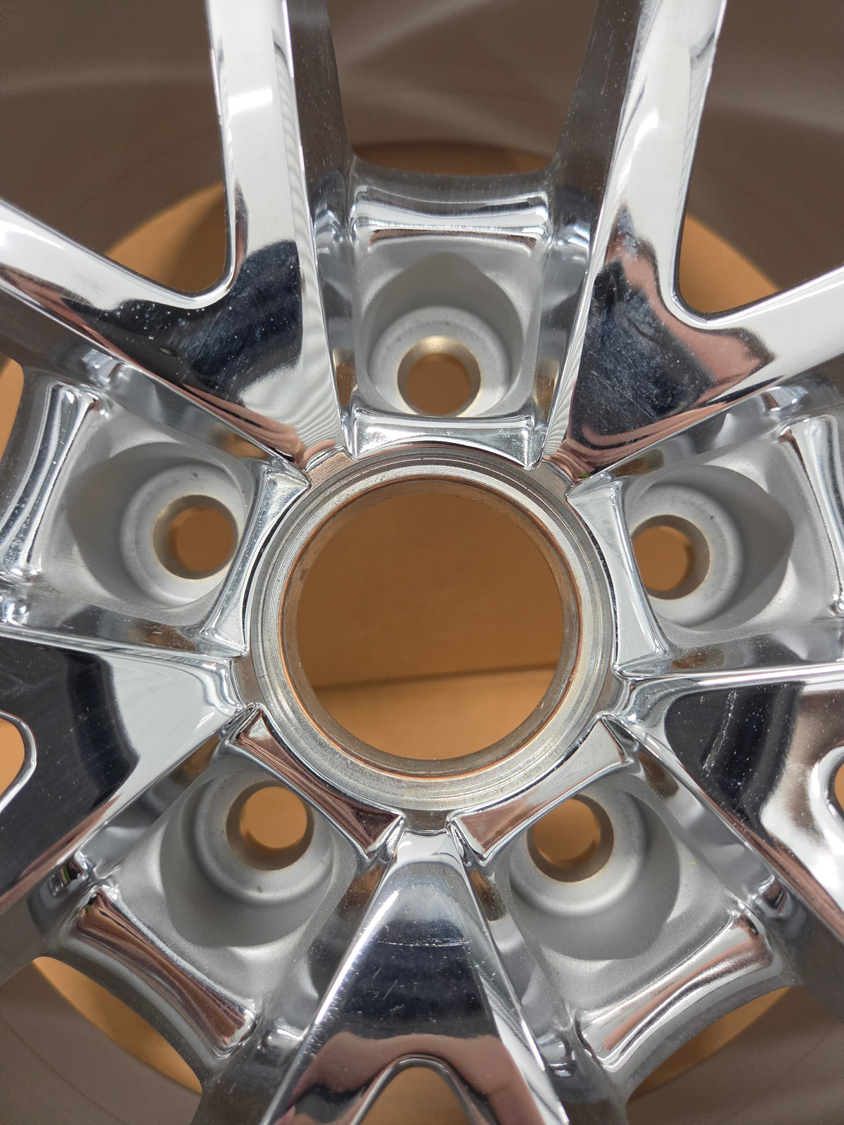 C6/C7 Corvette Cup Style Front Wheel Chrome Brand New