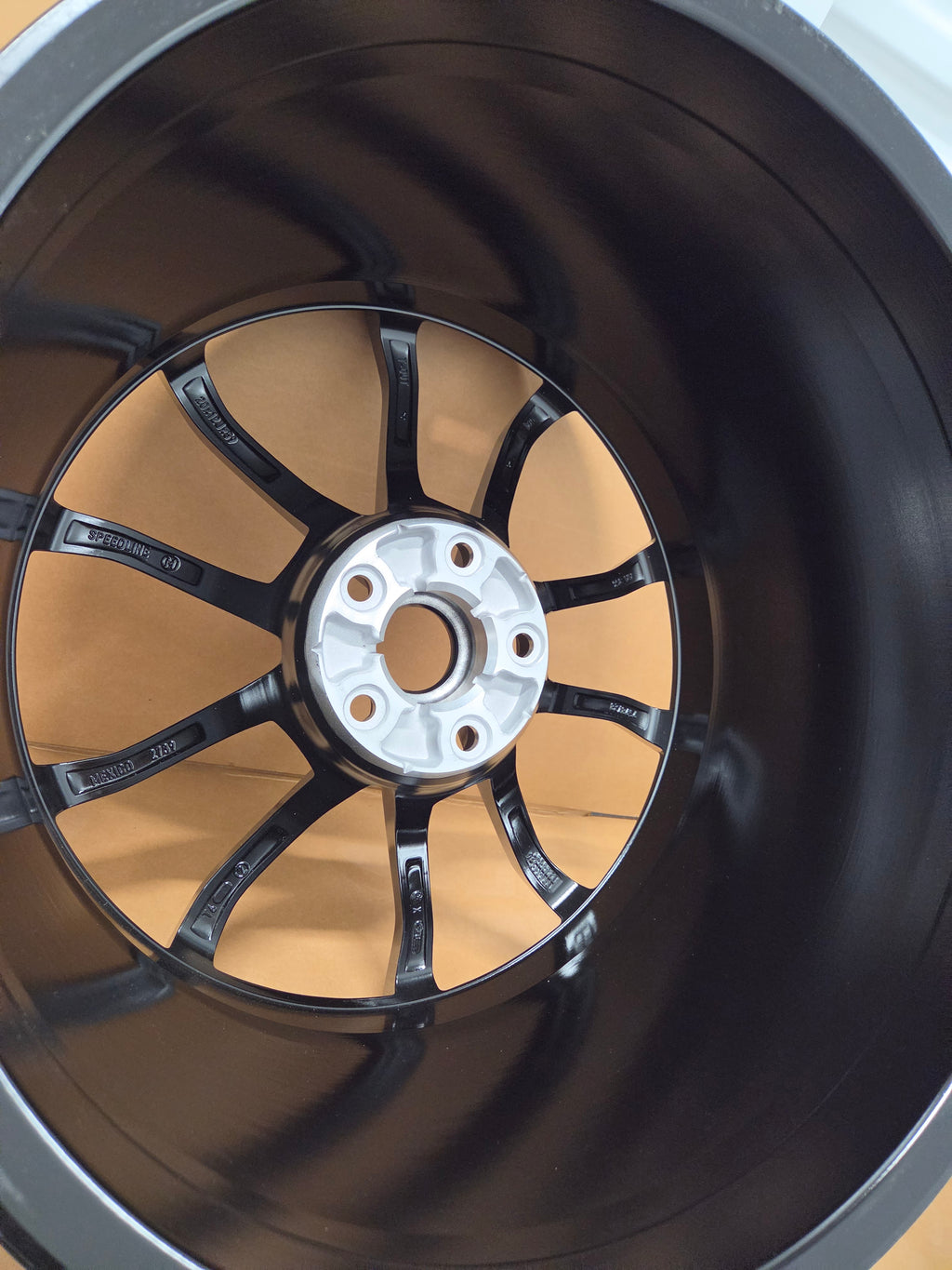 C6/C7 Corvette Cup Style Rear Wheel Gloss Black *Brand New OEM GM*