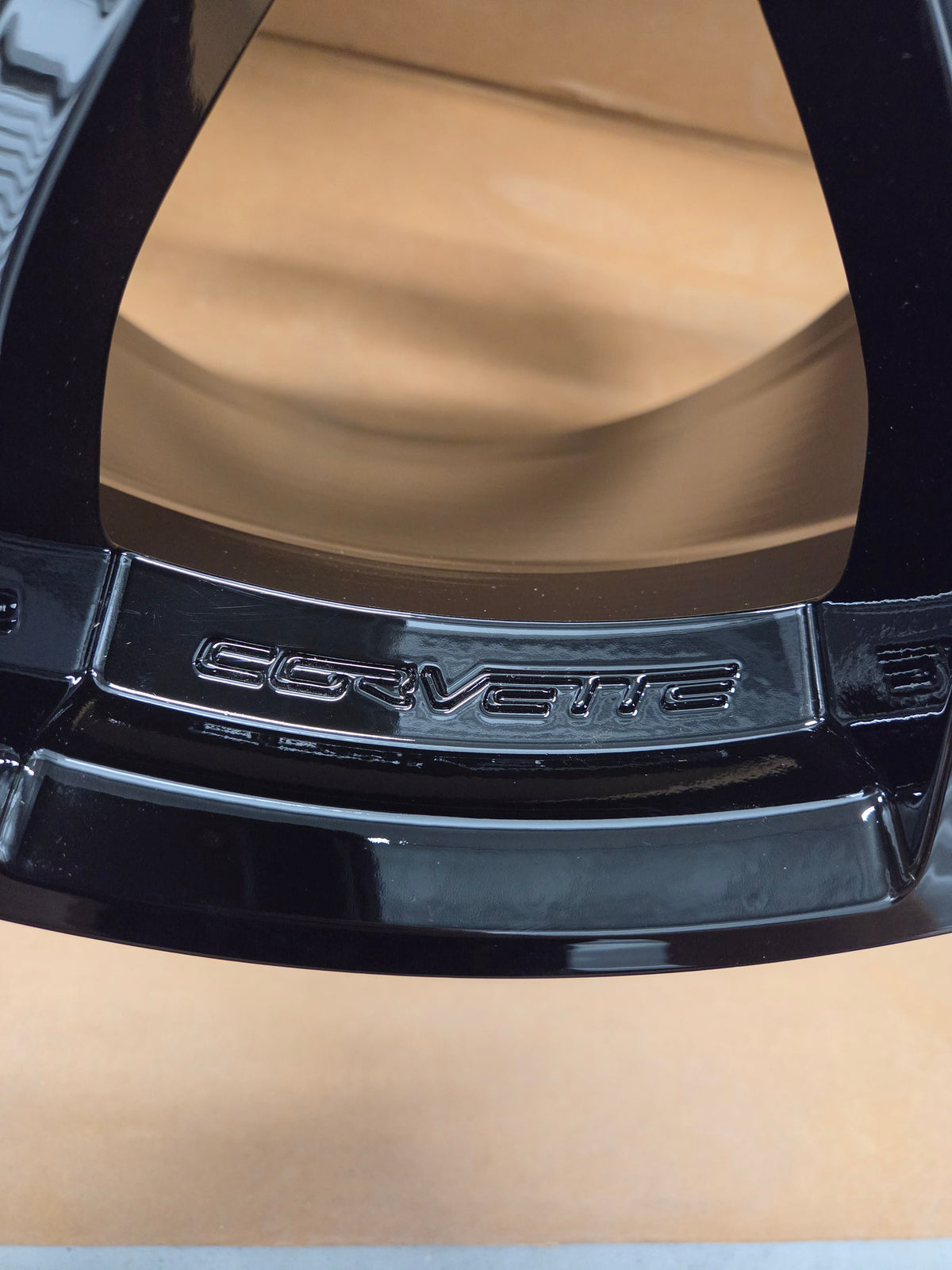 C6/C7 Corvette Cup Style Rear Wheel Gloss Black *Brand New OEM GM*