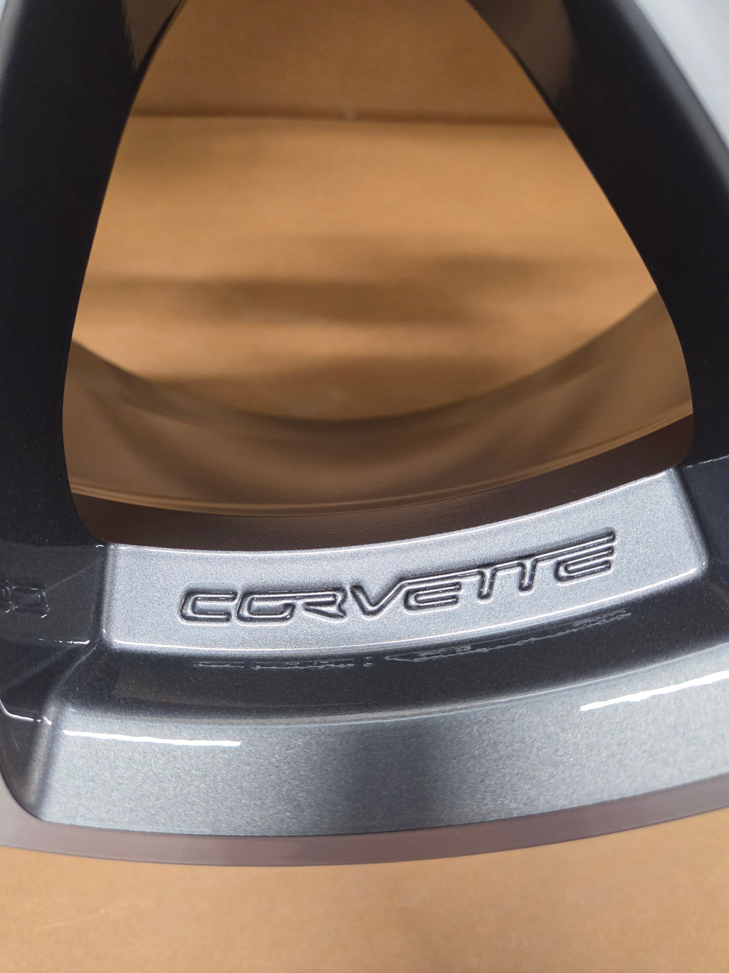 C6/C7 Corvette Cup Wheel FRONT Machine Face w/ Gunmetal Inlay *BRAND NEW OEM GM*